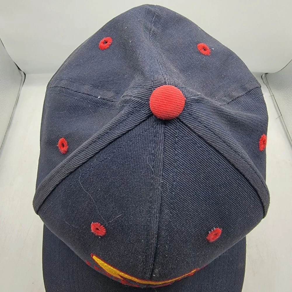 In N Out Burger Large XL Blue Fitted Hat Cap California Outdoors Comfort Nice